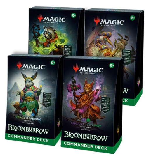 Bloomburrow Commander Decks (Set of 4)